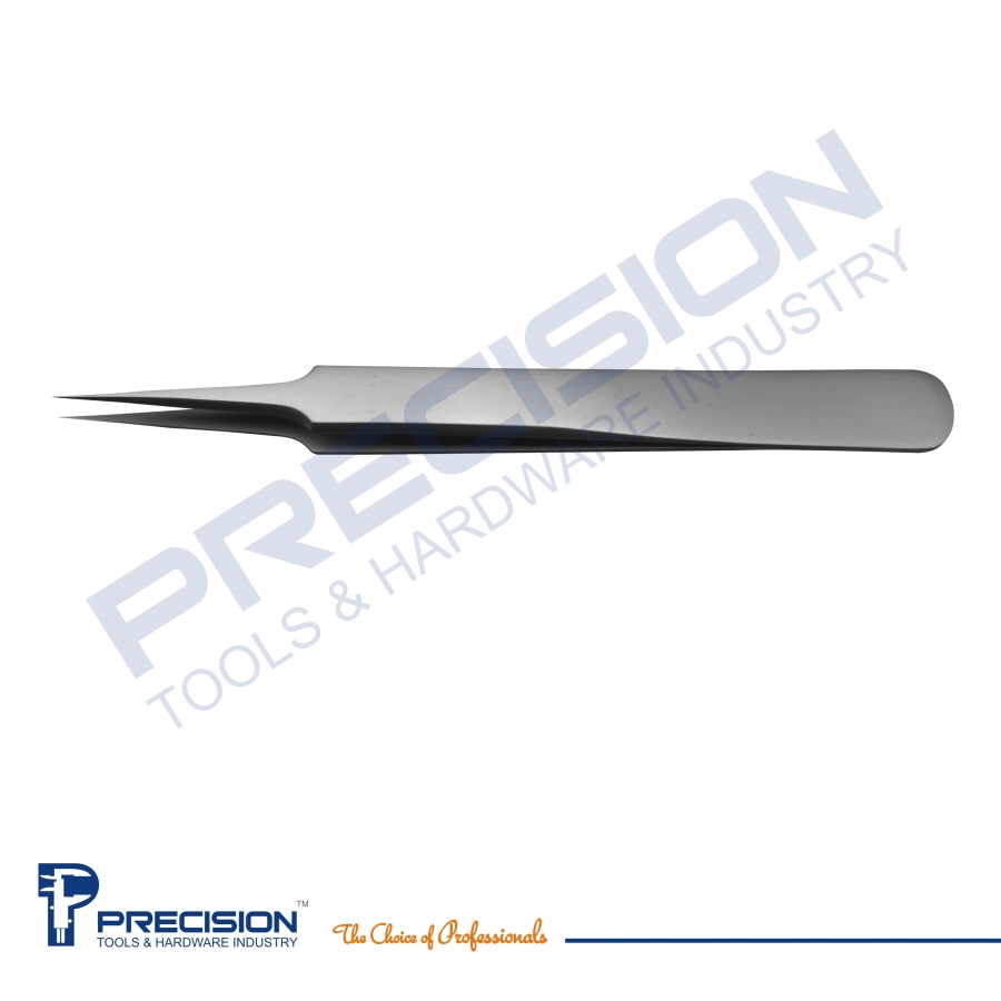 4-SAE Economy Stainless Steel Tweezers