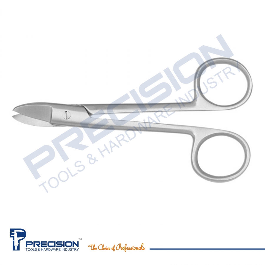 Carbon steel crown scissors straight